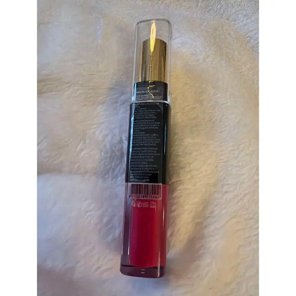 AMUSE Long Lasting Duo No. 1 Fuchsia Pink Liquid Matte Lipstick 8g NEW